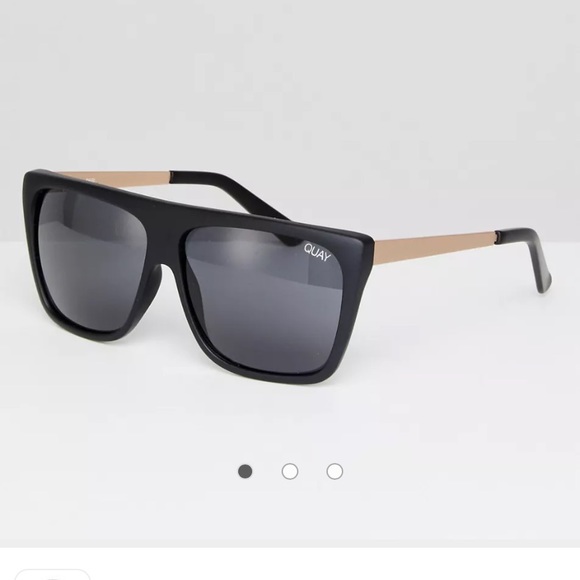 Quay Australia Accessories - Quay Australia Otl ii square sunglasses in black